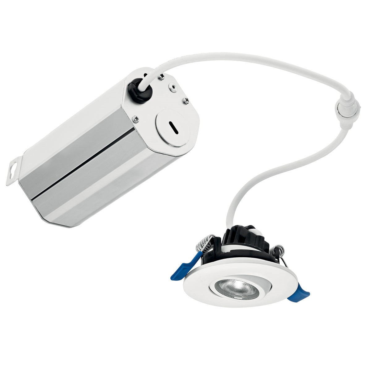 Kichler - DLMG02R3090WHT - LED Downlight - Direct To Ceiling Mini Gimble - Textured White