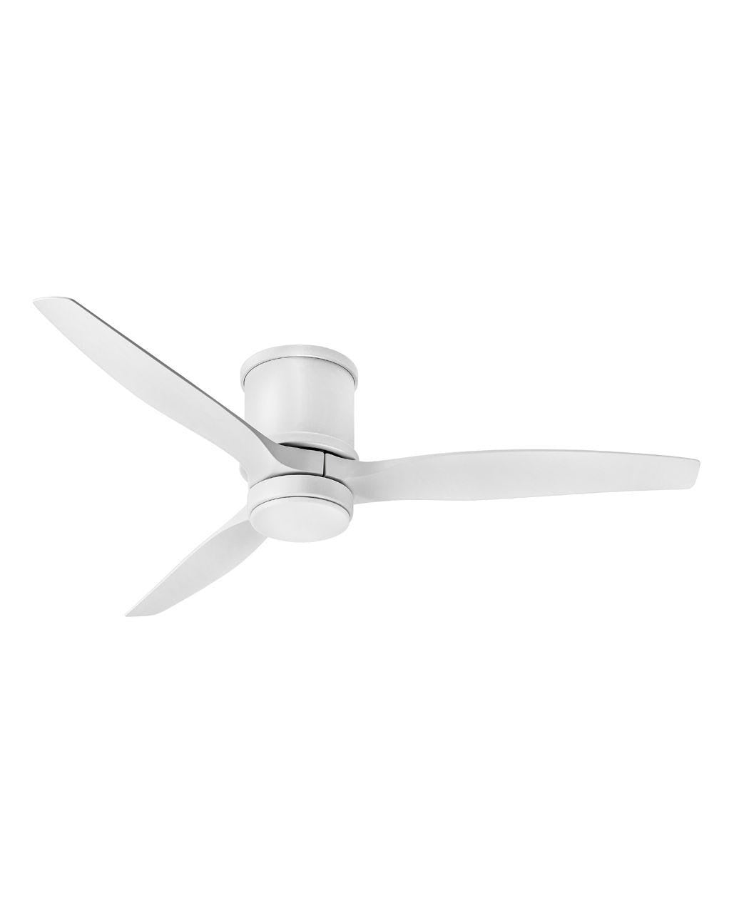 Hinkley - 900852FMW-LWD - 52"Ceiling Fan - Hover Flush - Matte White