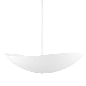 Hudson Valley - 1436-WP - LED Pendant - Fabius - White Plaster