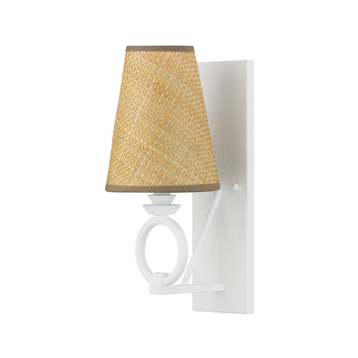 Hudson Valley - 1710-WP - One Light Wall Sconce - Pendelton - White Plaster