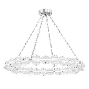 Hudson Valley - 1938-PN - LED Chandelier - Lindley - Polished Nickel