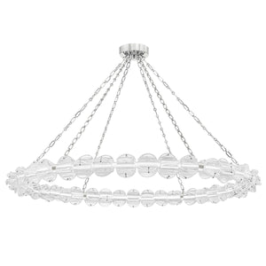 Hudson Valley - 1955-PN - LED Chandelier - Lindley - Polished Nickel