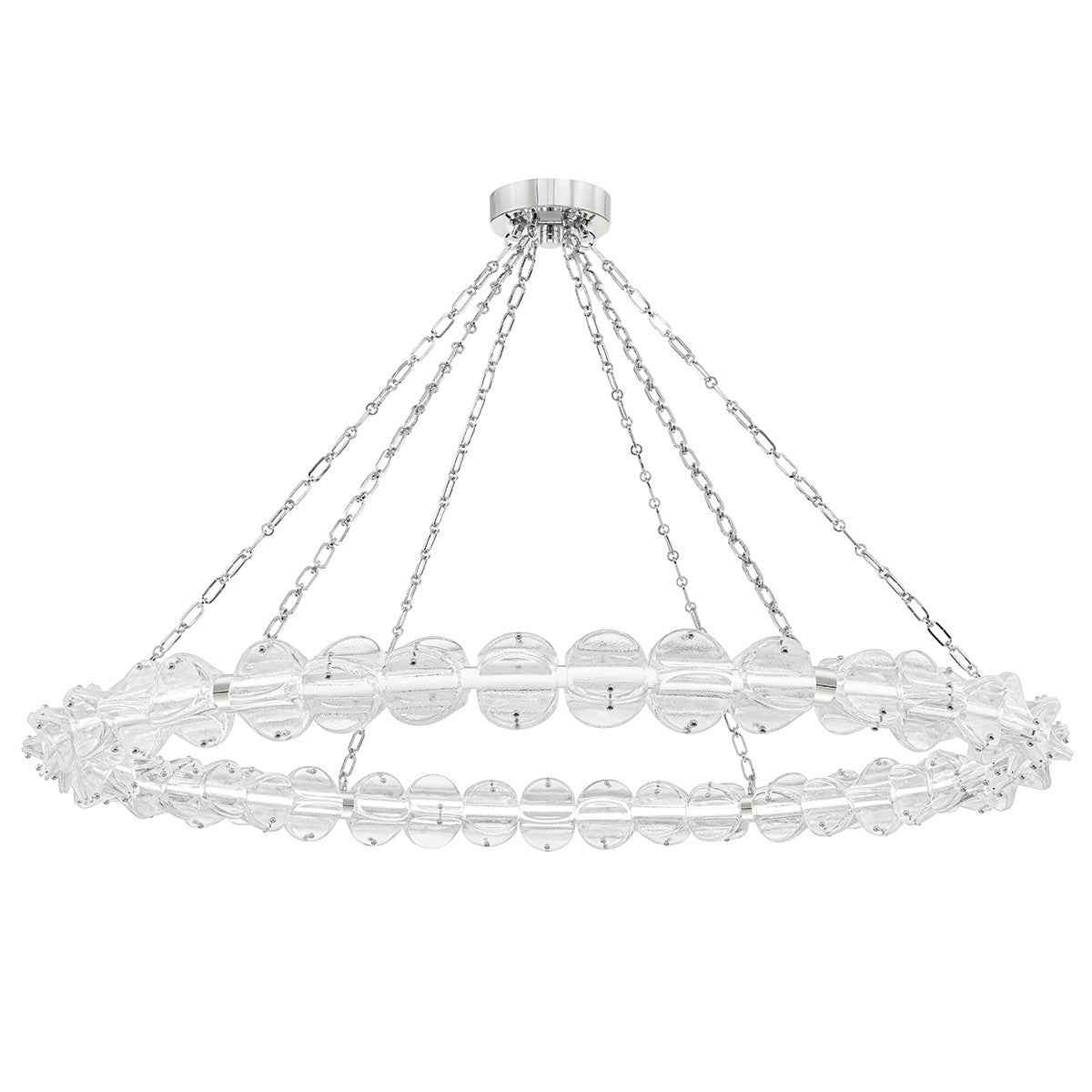 Hudson Valley - 1955-PN - LED Chandelier - Lindley - Polished Nickel