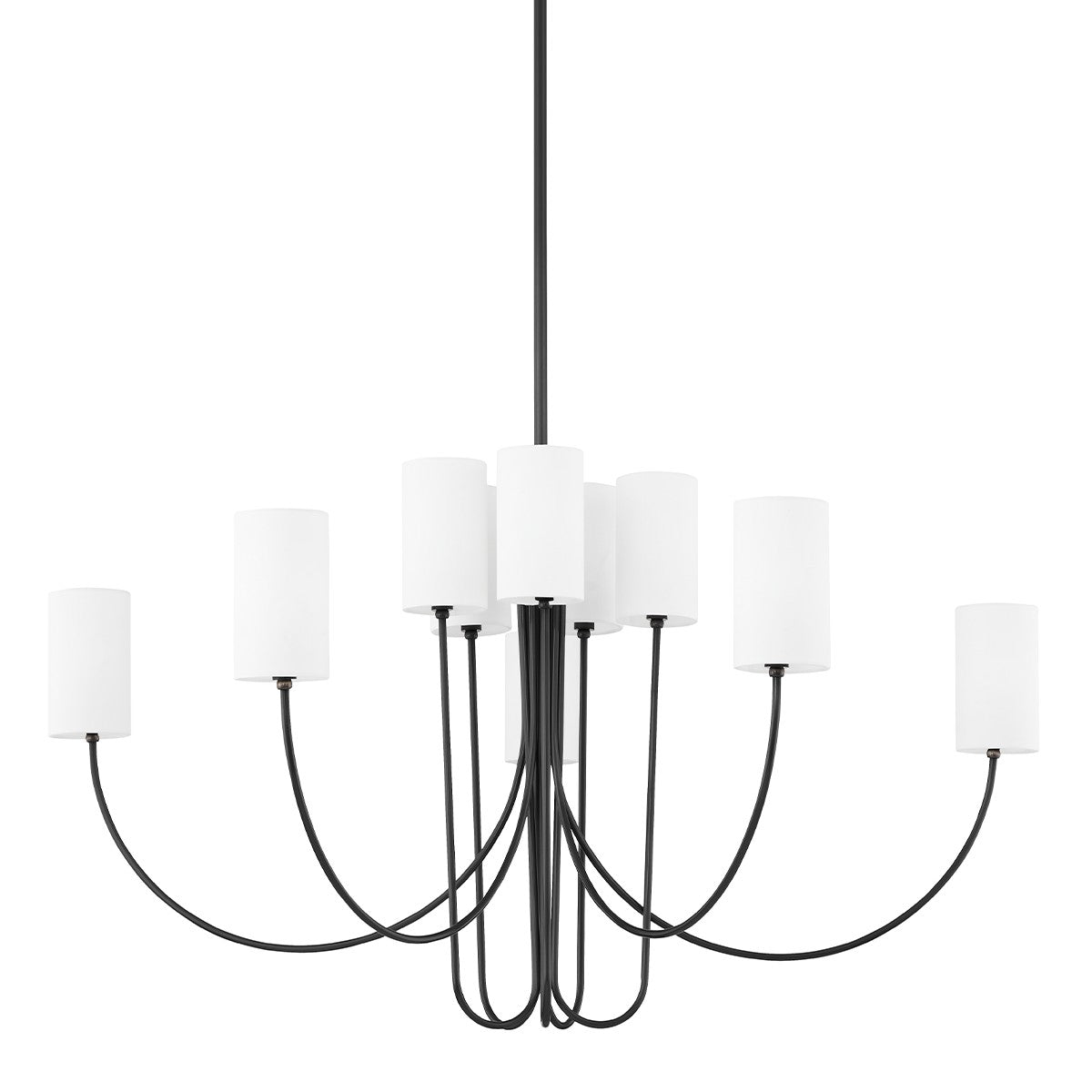 Hudson Valley - 6848-OB - Ten Light Chandelier - Harlem - Old Bronze