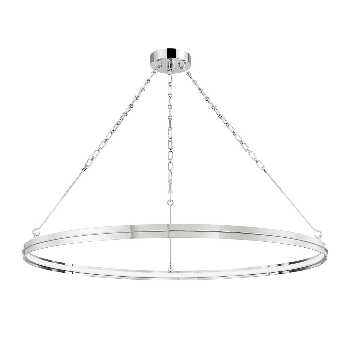 Hudson Valley - 7142-PN - LED Chandelier - Rosendale - Polished Nickel