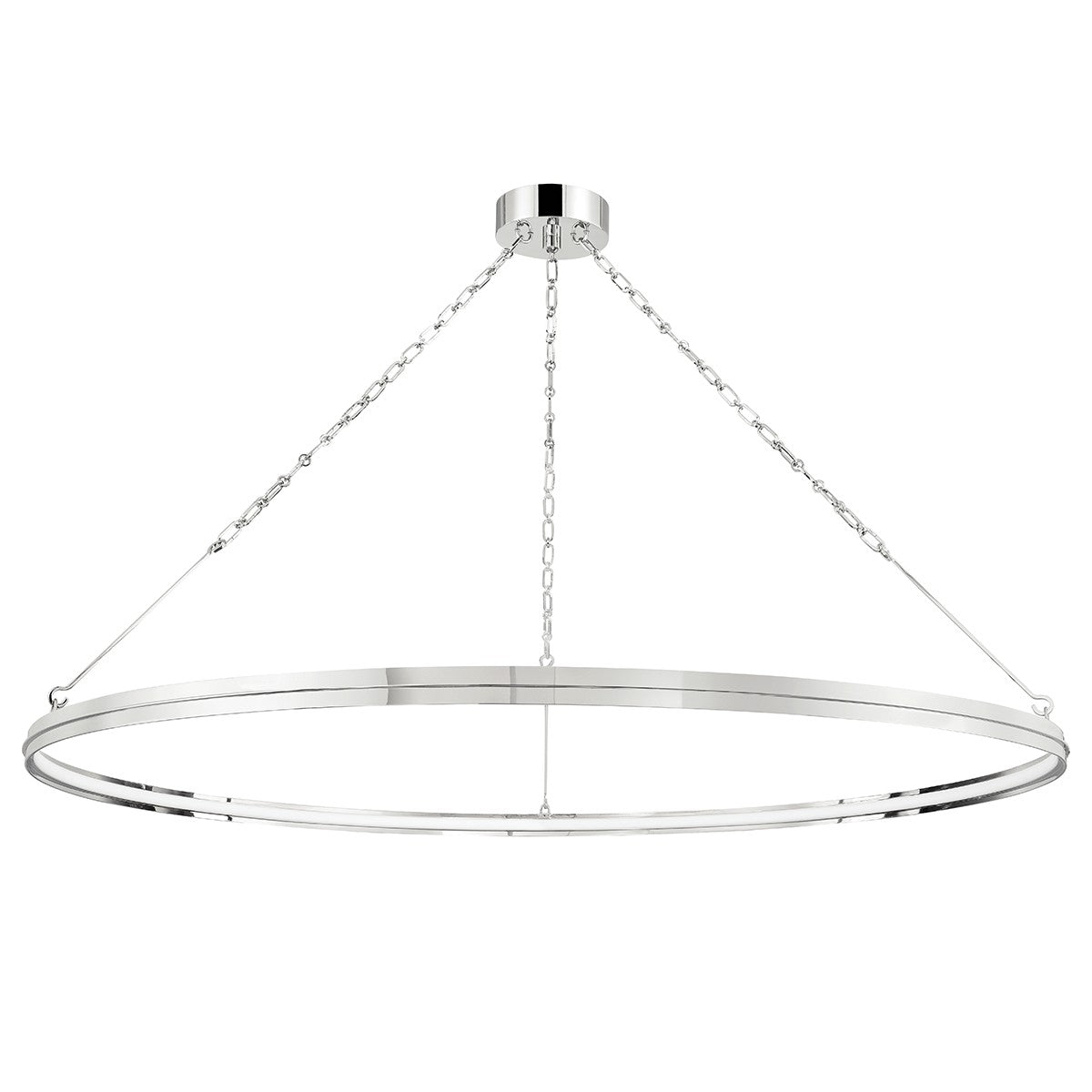 Hudson Valley - 7156-PN - LED Chandelier - Rosendale - Polished Nickel