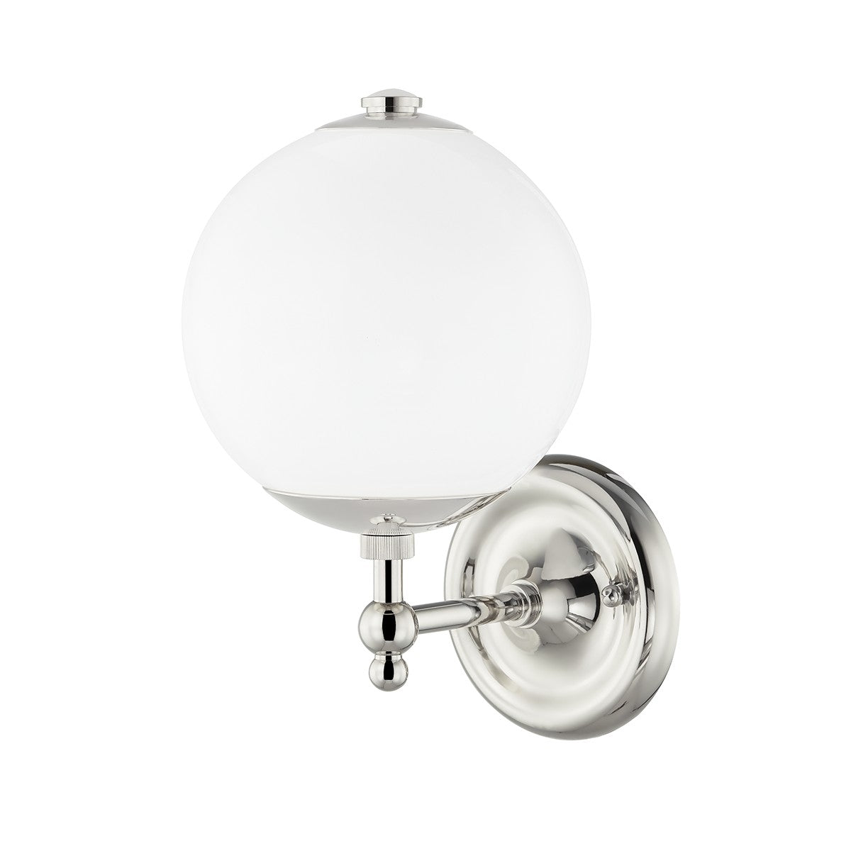 Hudson Valley - MDS702-PN - One Light Wall Sconce - Sphere No.1 - Polished Nickel