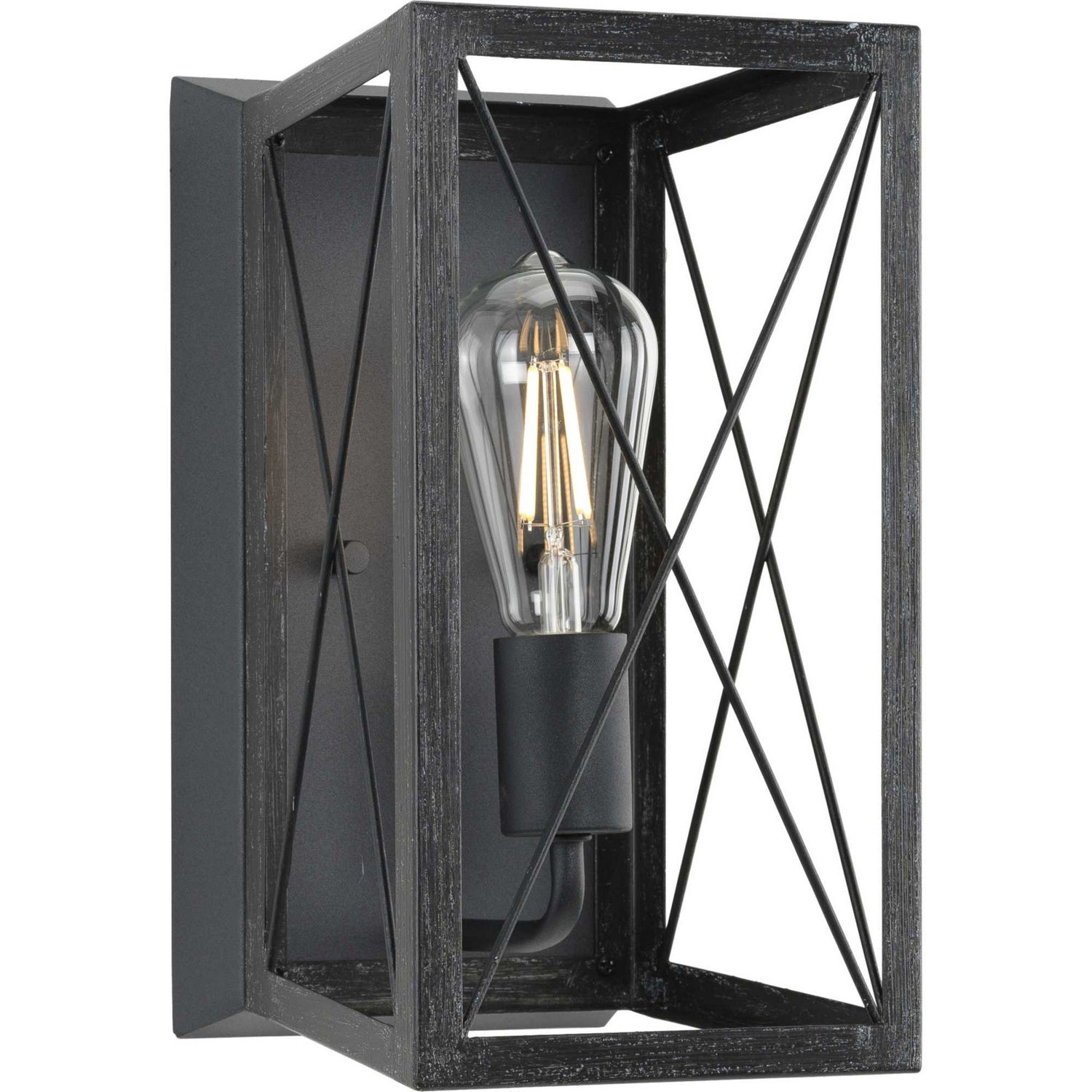 Progress Lighting - P710012-031 - One Light Wall Sconce - Briarwood - Textured Black