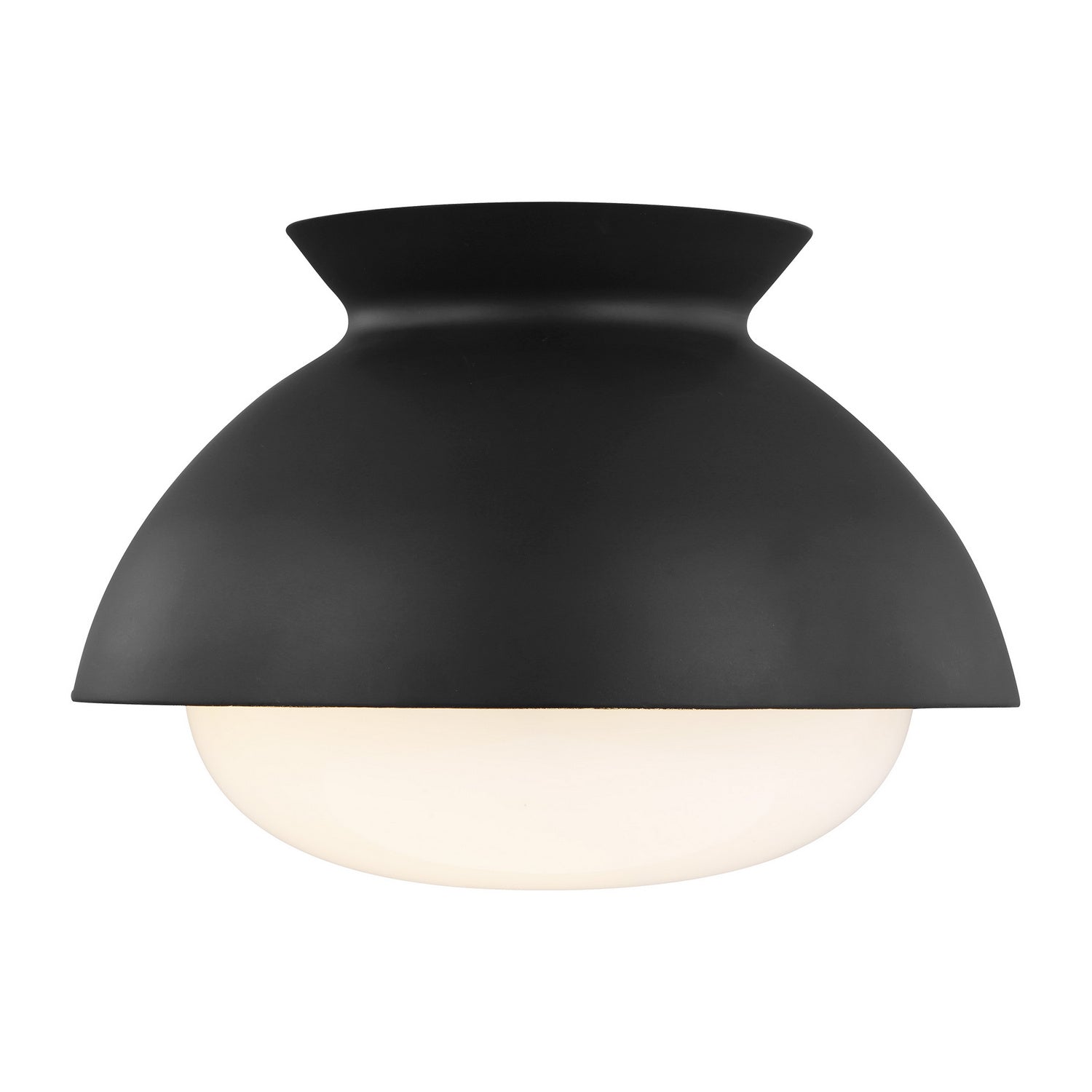 Visual Comfort Studio - AEF1001MBK - One Light Flush Mount - Lucerne - Midnight Black