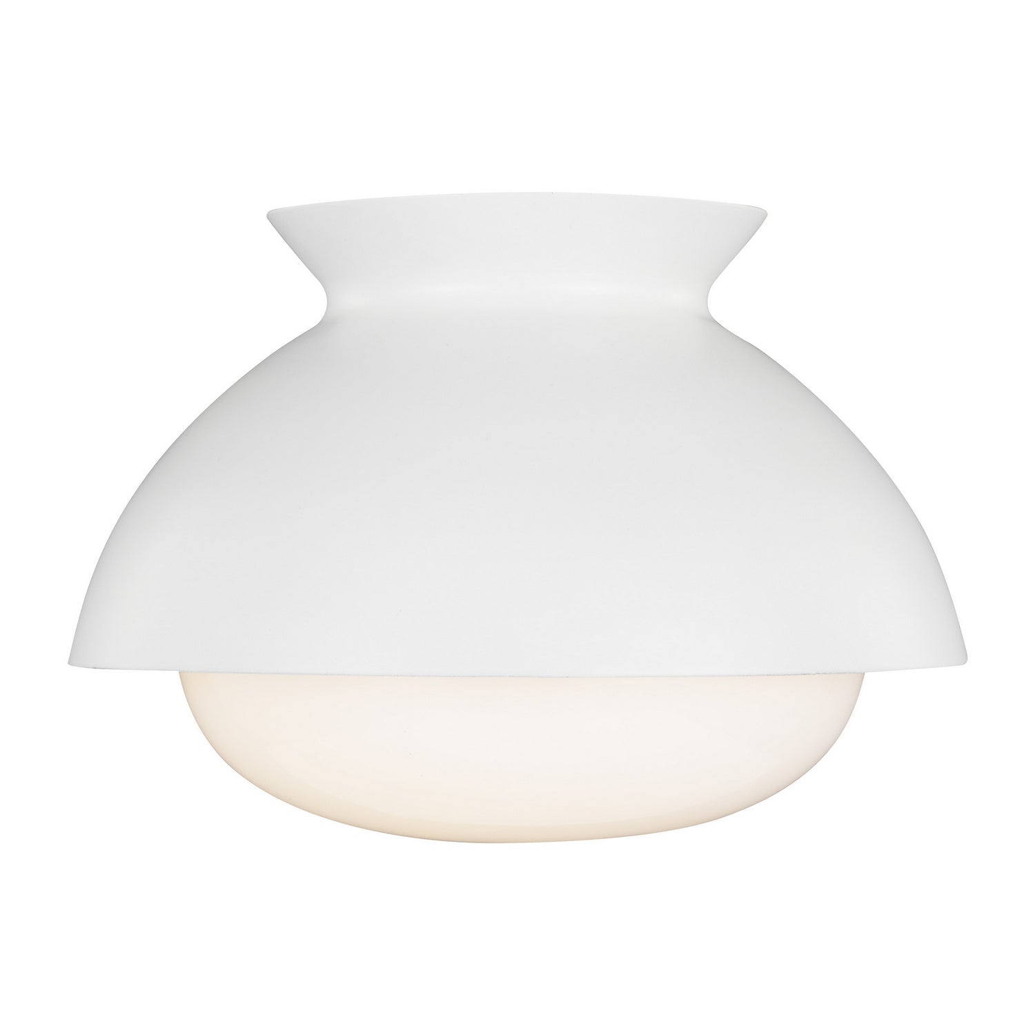 Visual Comfort Studio - AEF1001MWT - One Light Flush Mount - Lucerne - Matte White