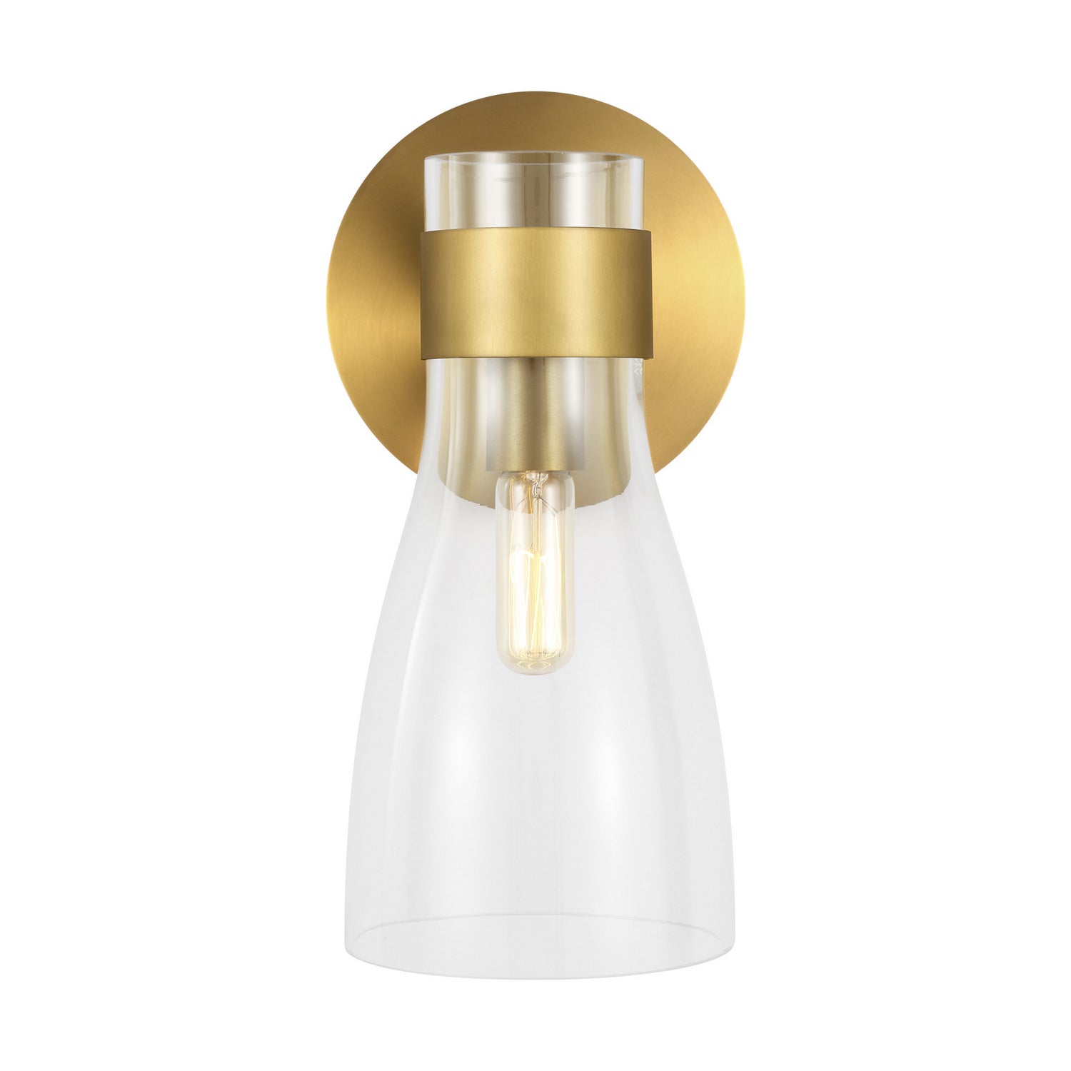 Visual Comfort Studio - AEV1001BBS - One Light Wall Sconce - Moritz - Burnished Brass