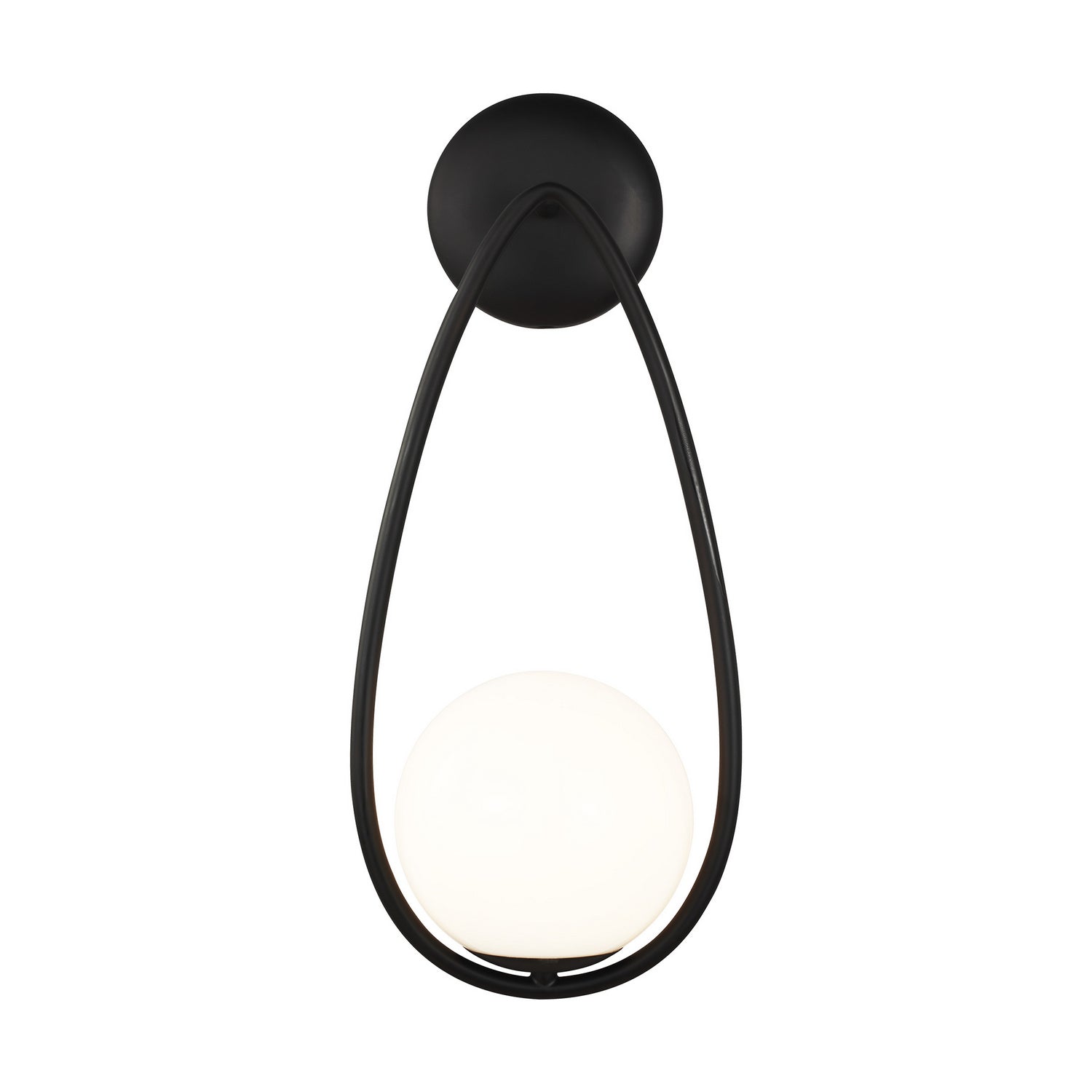 Visual Comfort Studio - AEW1011MBK - One Light Wall Sconce - Galassia - Midnight Black