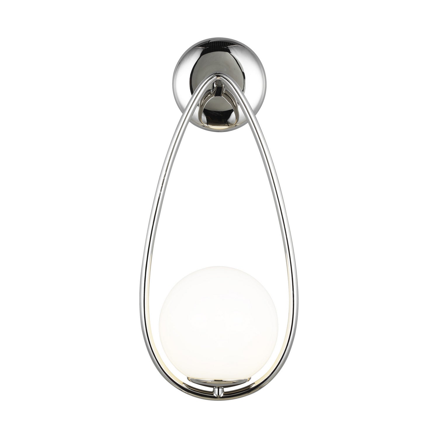 Visual Comfort Studio - AEW1011PN - One Light Wall Sconce - Galassia - Polished Nickel