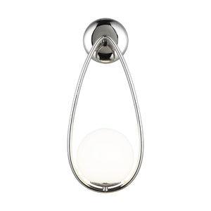 Visual Comfort Studio - AEW1011PN - One Light Wall Sconce - Galassia - Polished Nickel