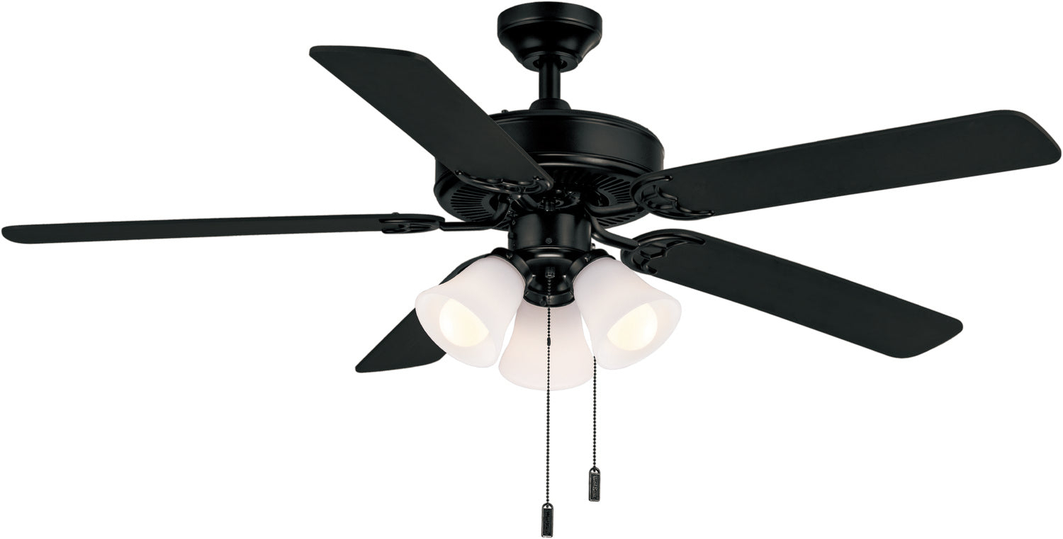 Wind River Fan Company - WR1422MB - 52"Ceiling Fan - Dalton - Matte Black