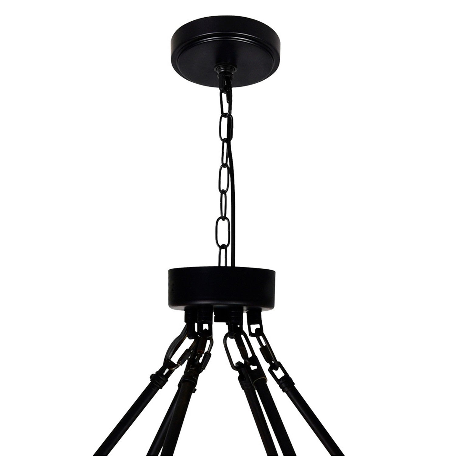 CWI Lighting - 1020P39-45-101 - LED Chandelier - Arya - Black