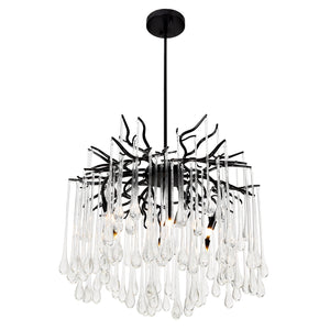 CWI Lighting - 1094P26-6-101 - Six Light Chandelier - Anita - Black