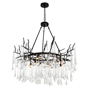 CWI Lighting - 1094P43-12-101 - 12 Light Chandelier - Anita - Black