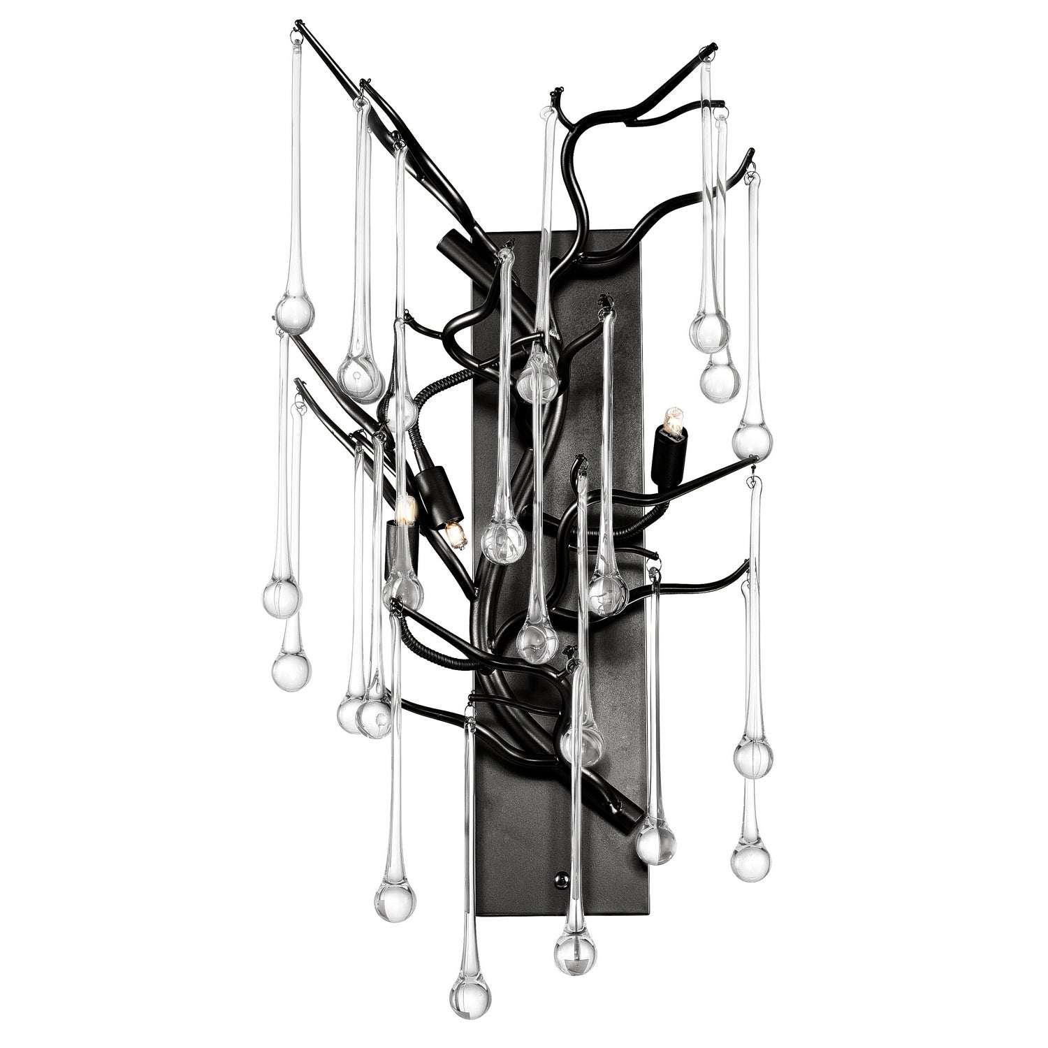 CWI Lighting - 1094W11-3-101 - Three Light Wall Sconce - Anita - Black