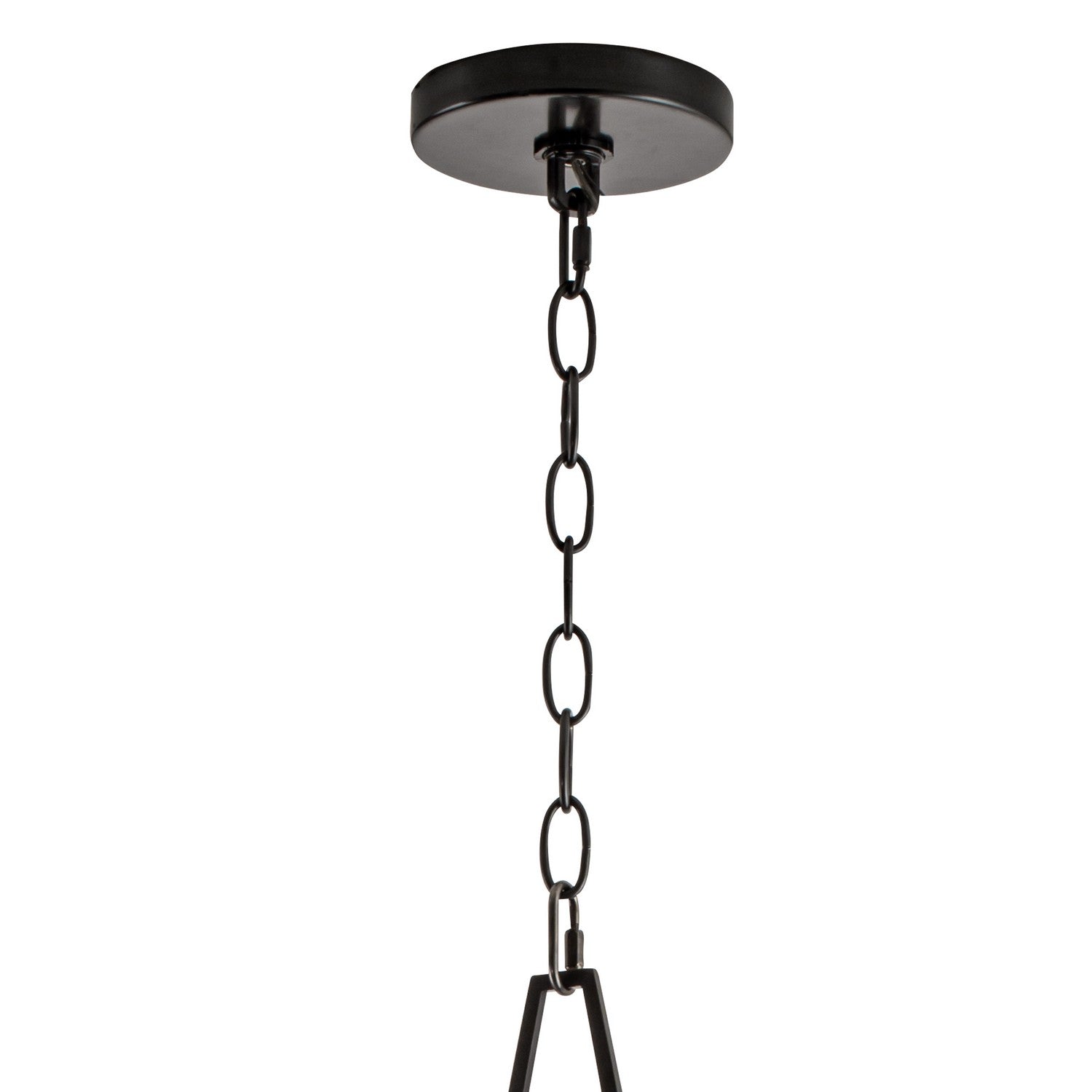 Norwell Lighting - 8154-ADB-CL - Five Light Chandelier - Tulip - Acid Dipped Black