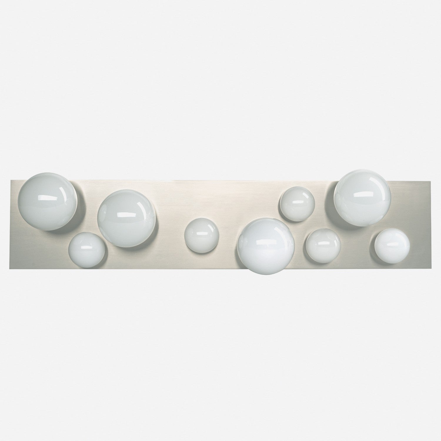 Norwell Lighting - 9745-CH-NG - Nine Light Bath Bar - Hollywood - Chrome