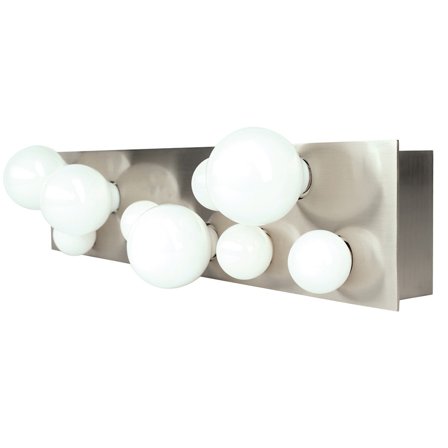 Norwell Lighting - 9745-CH-NG - Nine Light Bath Bar - Hollywood - Chrome