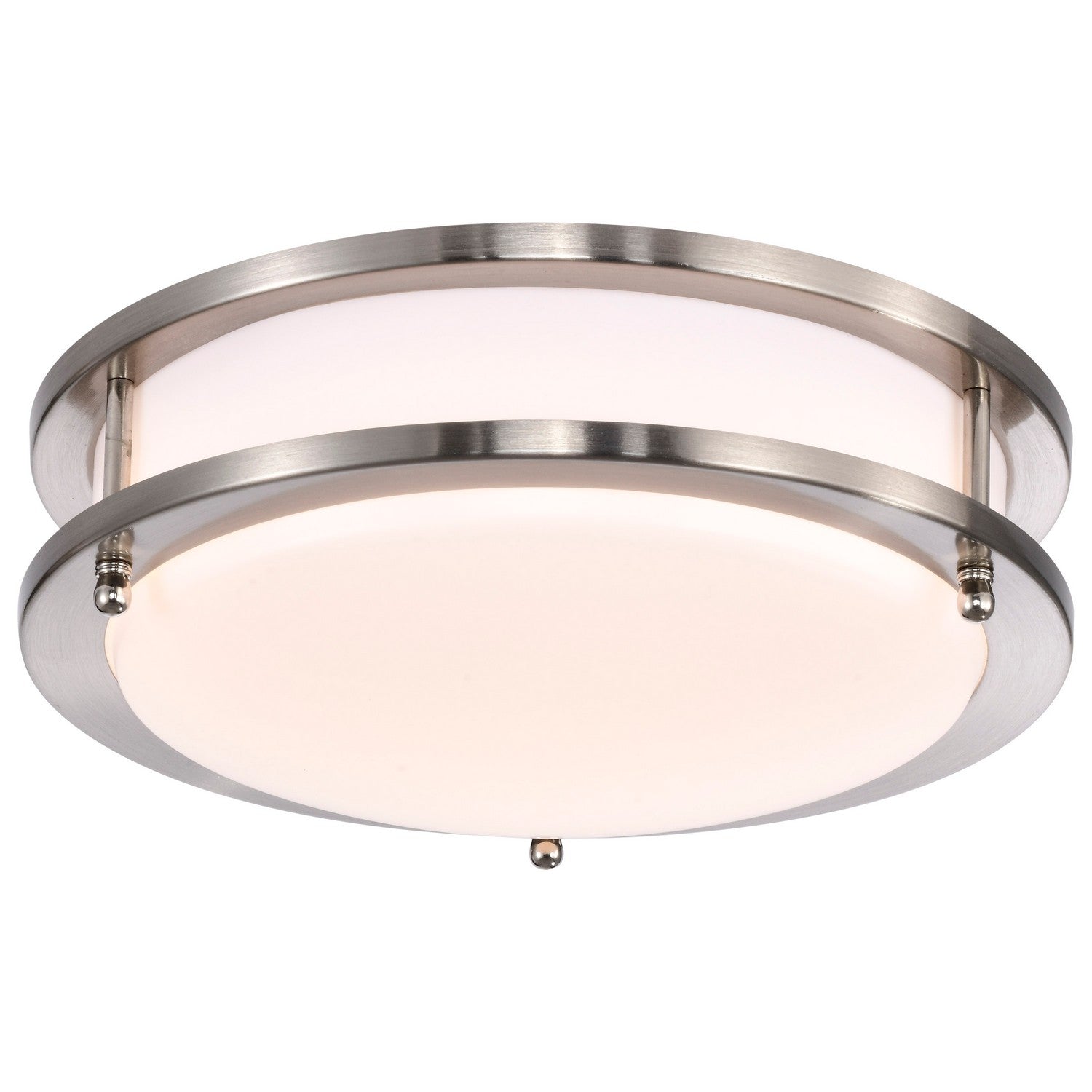 Nuvo Lighting - 62-1635 - LED Flush Mount - Glamour - Brushed Nickel