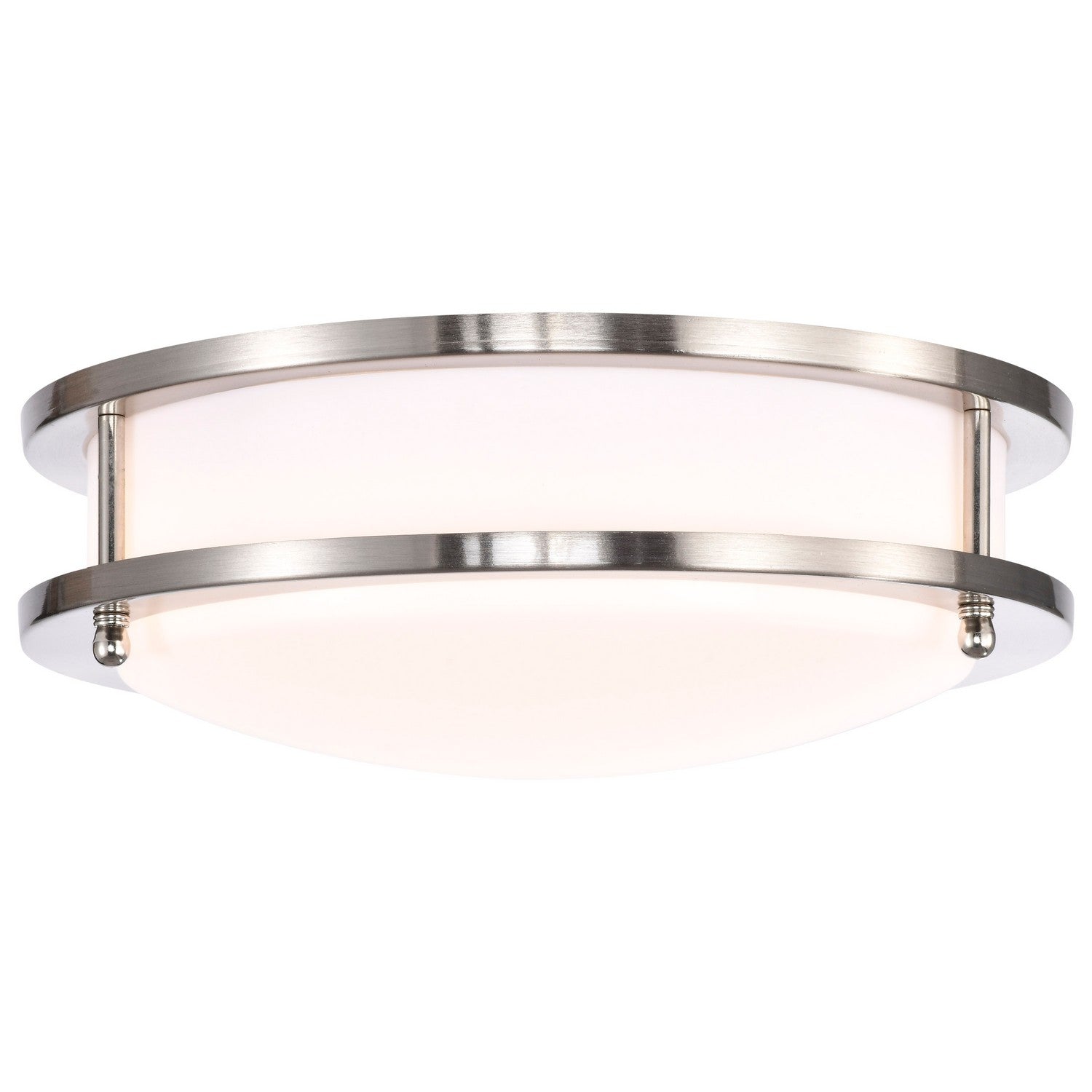 Nuvo Lighting - 62-1635 - LED Flush Mount - Glamour - Brushed Nickel