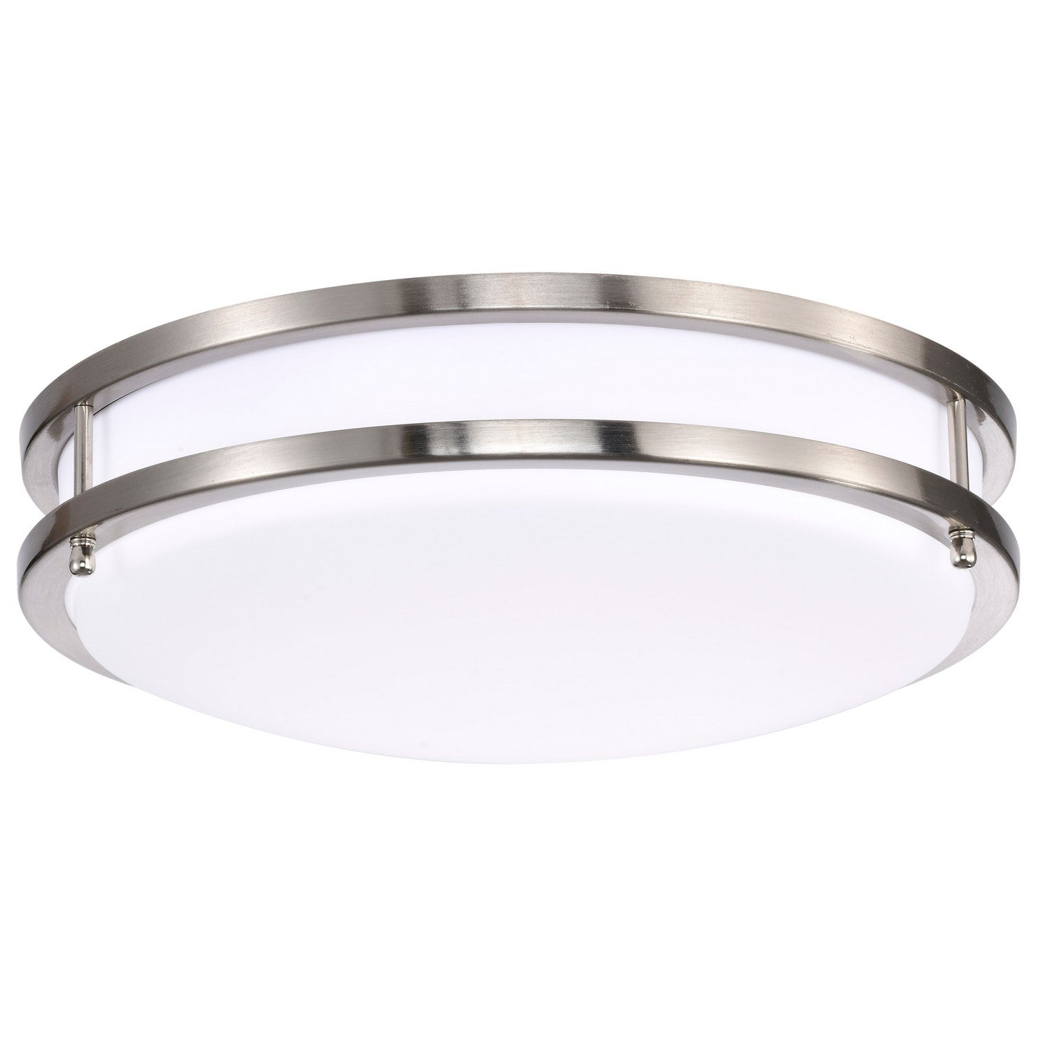 Nuvo Lighting - 62-1636 - LED Flush Mount - Glamour - Brushed Nickel