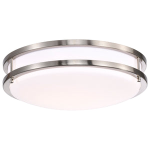 Nuvo Lighting - 62-1636 - LED Flush Mount - Glamour - Brushed Nickel