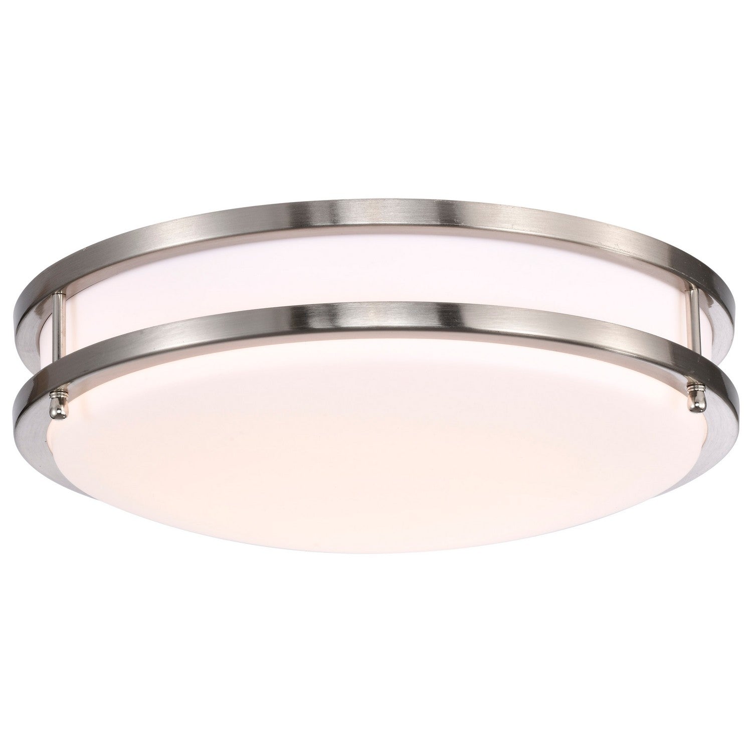 Nuvo Lighting - 62-1636 - LED Flush Mount - Glamour - Brushed Nickel