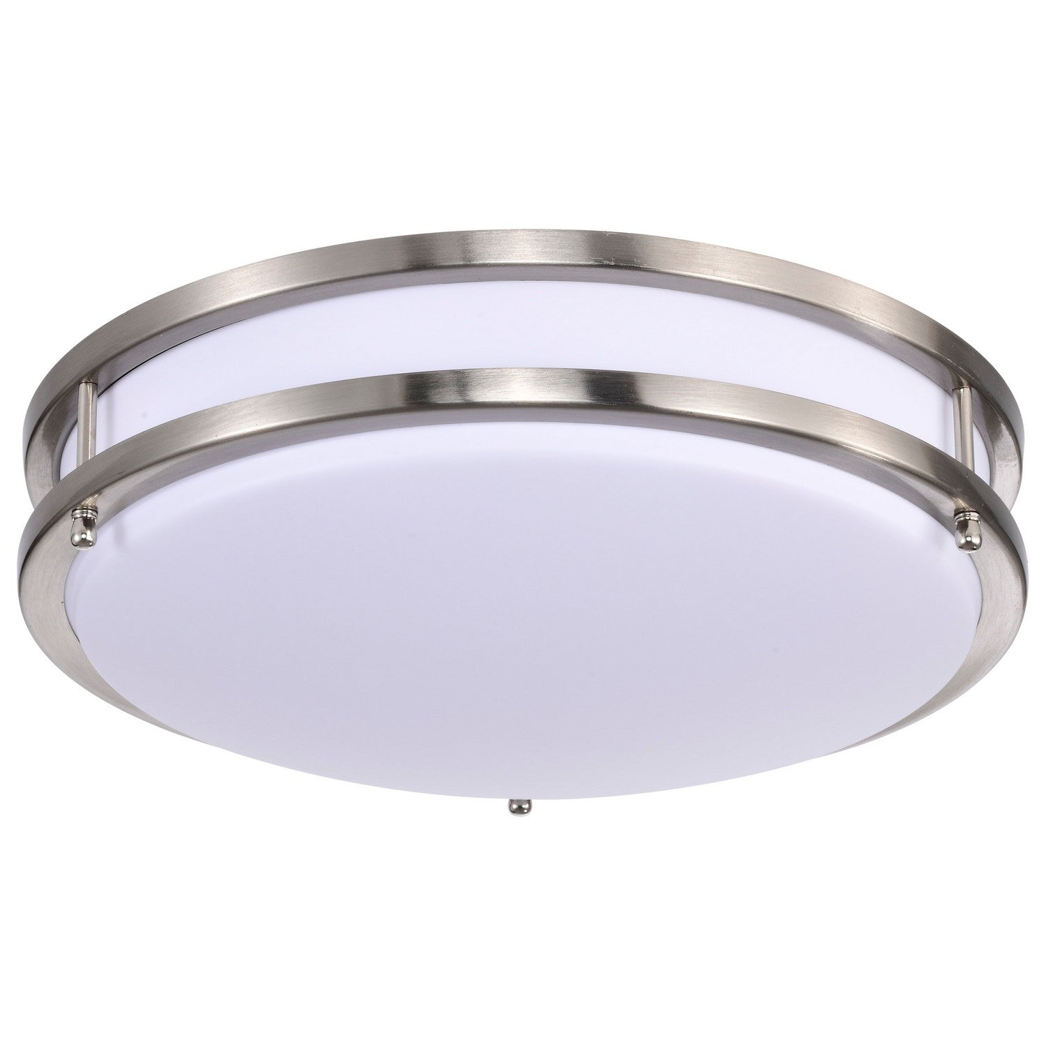 Nuvo Lighting - 62-1636 - LED Flush Mount - Glamour - Brushed Nickel