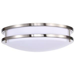 Nuvo Lighting - 62-1636 - LED Flush Mount - Glamour - Brushed Nickel