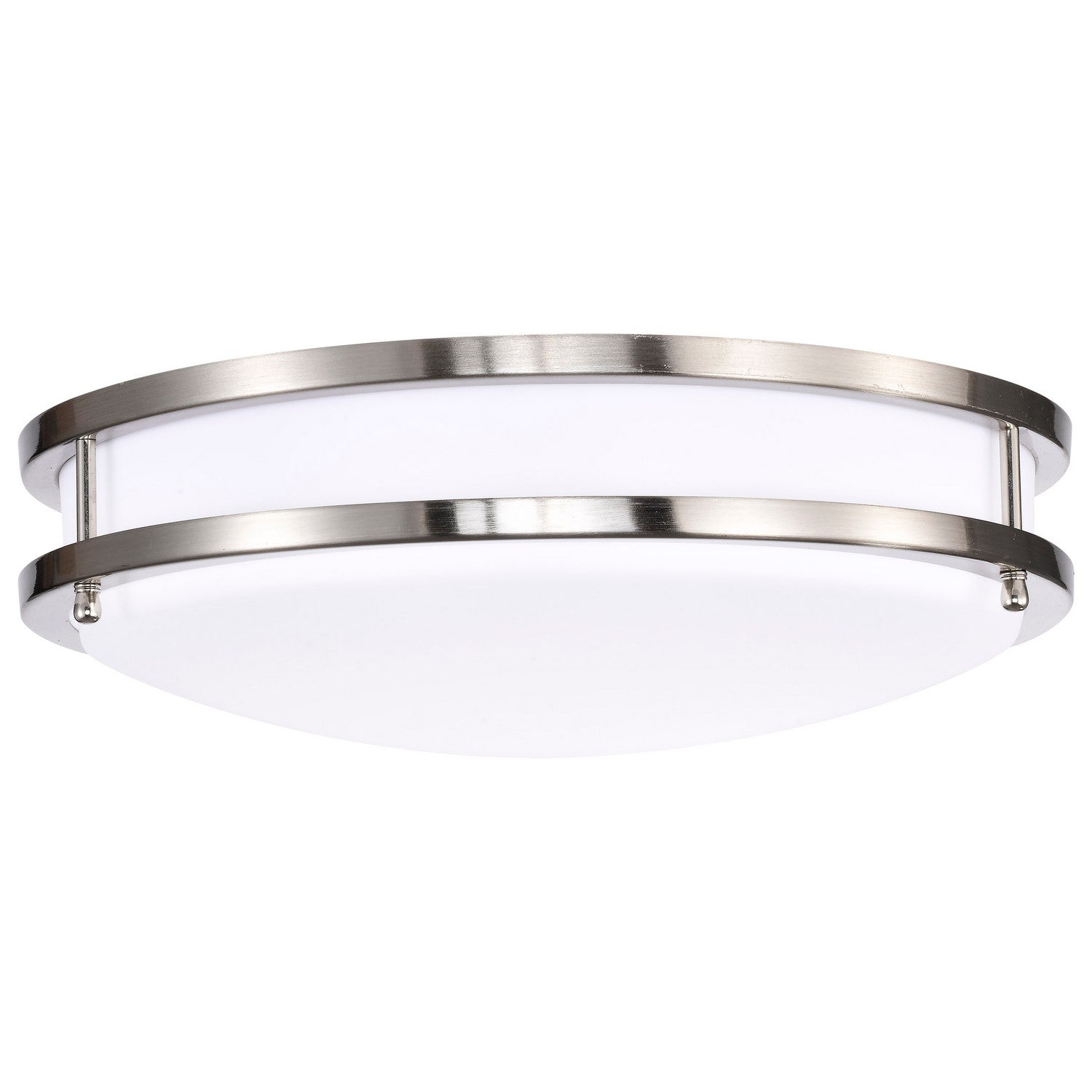 Nuvo Lighting - 62-1636 - LED Flush Mount - Glamour - Brushed Nickel