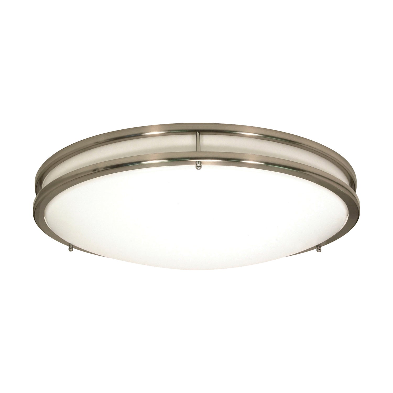 Nuvo Lighting - 62-1636 - LED Flush Mount - Glamour - Brushed Nickel