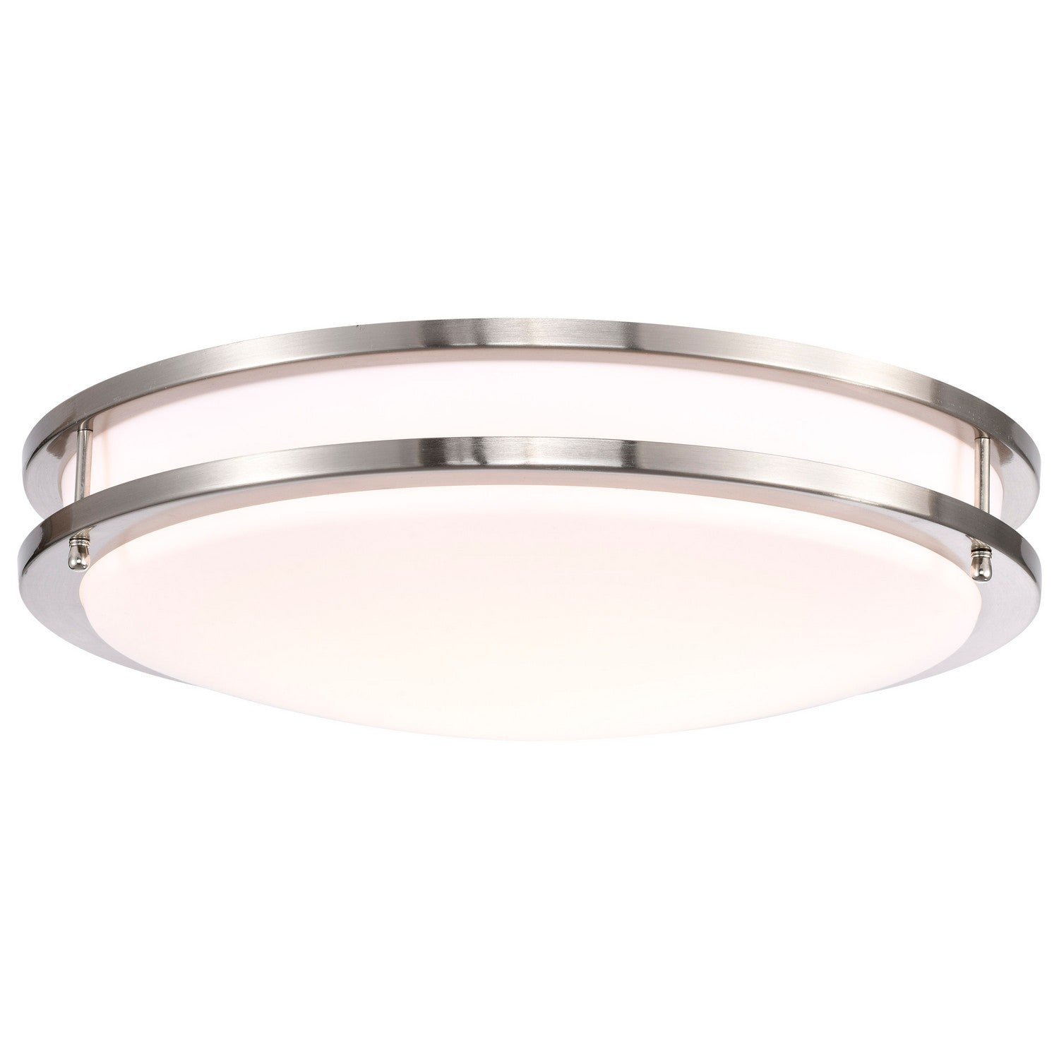 Nuvo Lighting - 62-1637 - LED Flush Mount - Glamour - Brushed Nickel