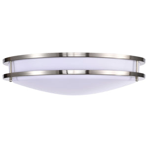 Nuvo Lighting - 62-1637 - LED Flush Mount - Glamour - Brushed Nickel