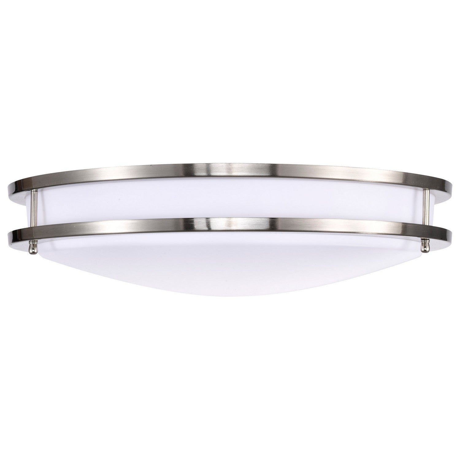 Nuvo Lighting - 62-1637 - LED Flush Mount - Glamour - Brushed Nickel