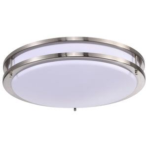 Nuvo Lighting - 62-1637 - LED Flush Mount - Glamour - Brushed Nickel