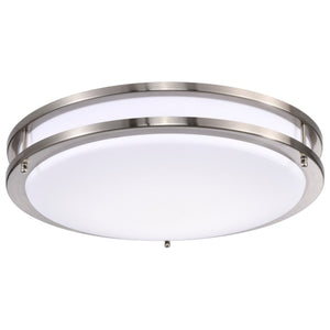 Nuvo Lighting - 62-1637 - LED Flush Mount - Glamour - Brushed Nickel