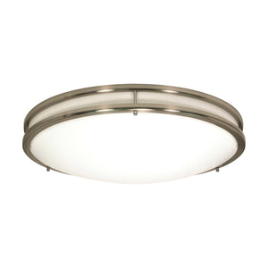 Nuvo Lighting - 62-1637 - LED Flush Mount - Glamour - Brushed Nickel