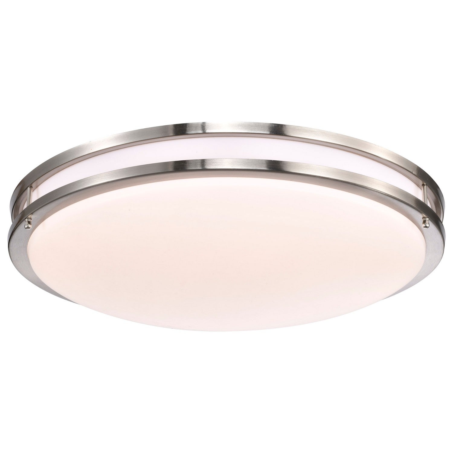 Nuvo Lighting - 62-1638 - LED Flush Mount - Glamour - Brushed Nickel