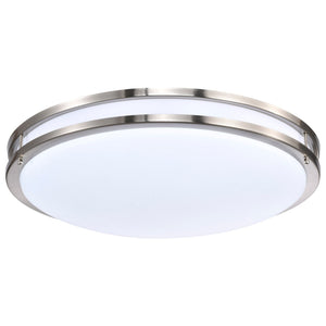 Nuvo Lighting - 62-1638 - LED Flush Mount - Glamour - Brushed Nickel