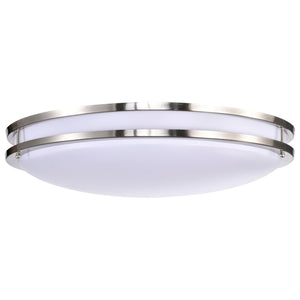 Nuvo Lighting - 62-1638 - LED Flush Mount - Glamour - Brushed Nickel