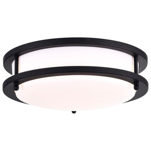 Nuvo Lighting - 62-1735 - LED Flush Mount - Glamour - Matte Black