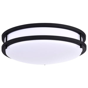 Nuvo Lighting - 62-1736 - LED Flush Mount - Glamour - Matte Black