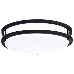 Nuvo Lighting - 62-1736 - LED Flush Mount - Glamour - Matte Black