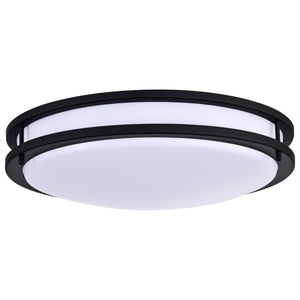 Nuvo Lighting - 62-1737 - LED Flush Mount - Glamour - Matte Black