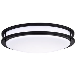 Nuvo Lighting - 62-1737 - LED Flush Mount - Glamour - Matte Black