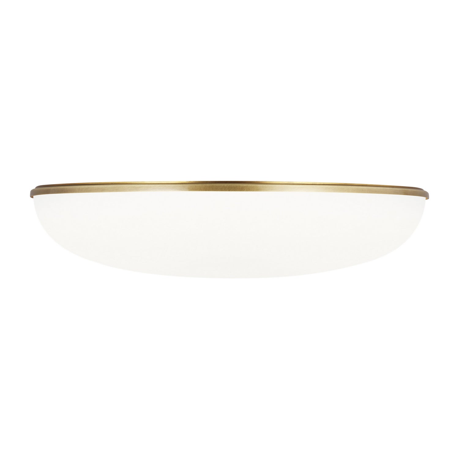 Visual Comfort Modern - 700FMMGN13BR-LED930-277 - LED Flush Mount - Megan - Plated Brass